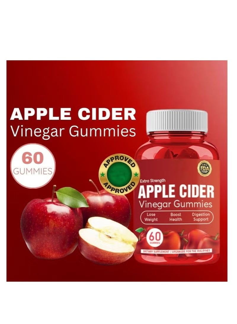 KETO Apple Cider Vinegar Gummies , Natural Vitamin Formula Ingredients, Regulate Physical Function and Health, Petal Gummies Dietary Supplement 60 Gummies - Image 2